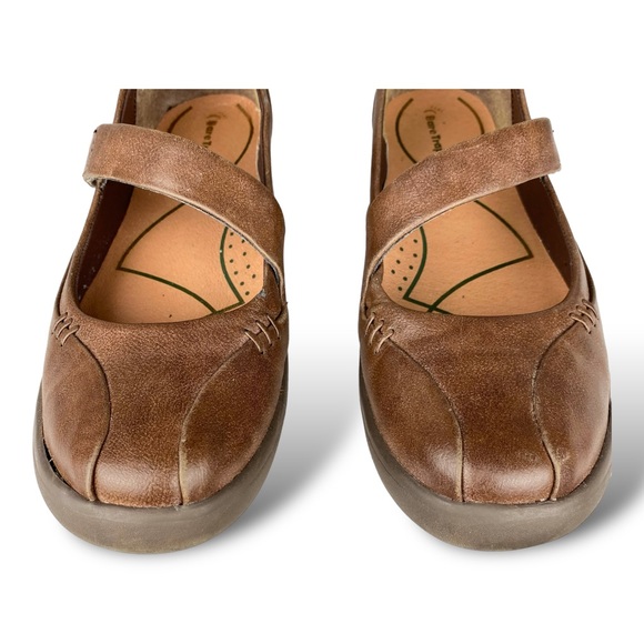Baretraps Landon Mary Jane Ballet Brown Strap Comfort Flats Women’s - Picture 4 of 11